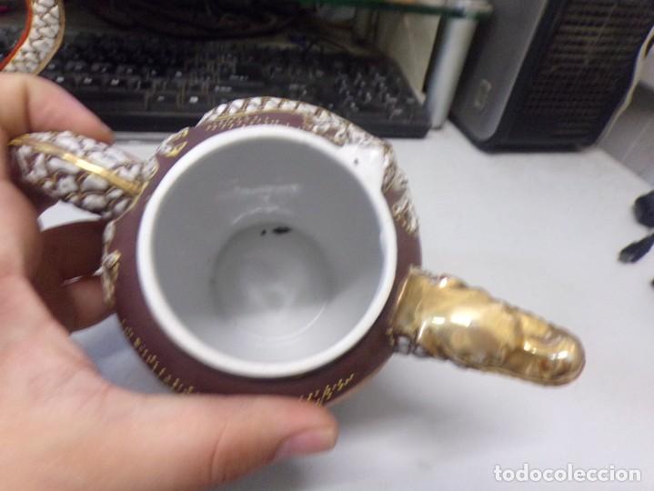 Antigüedades: juego de cafe o te porcelana antiguo de japon satsuma o parecido - Foto 14 - 273719648