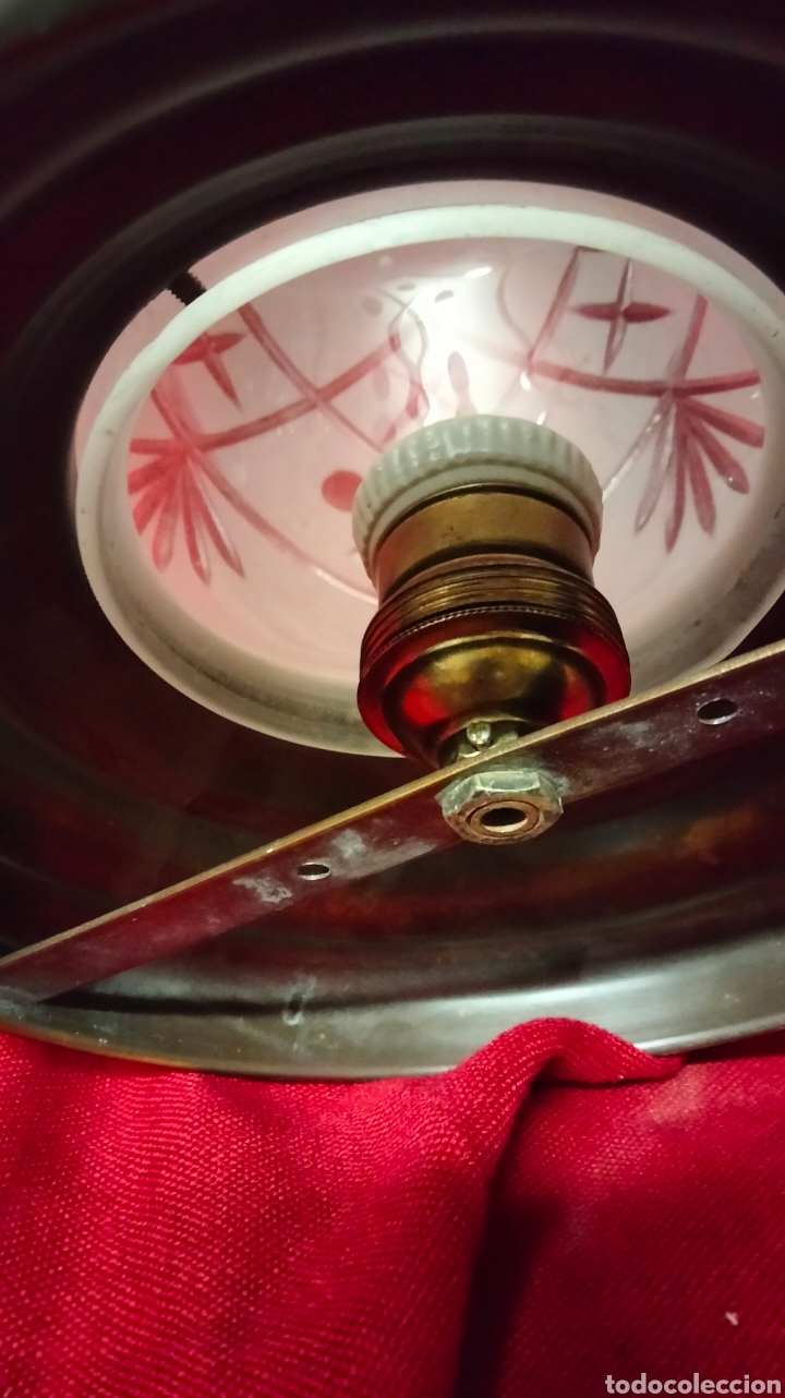 Antig&uuml;edades: BONITA LAMPARA PLAFON - Foto 7
