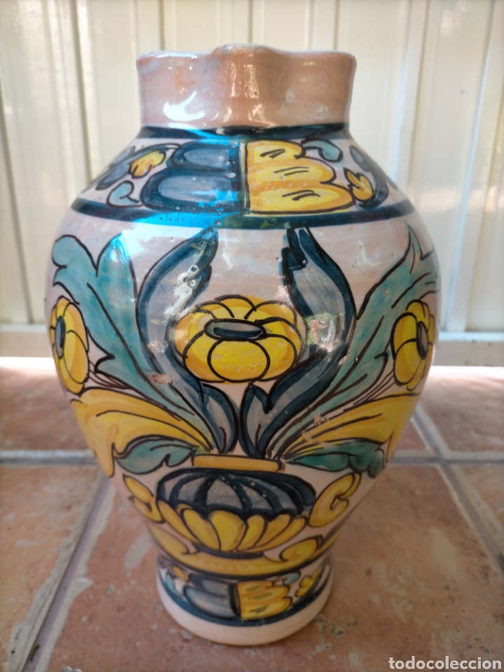 Antig&uuml;edades: ANTIGUO JARRON DE CERAMICA - Foto 2