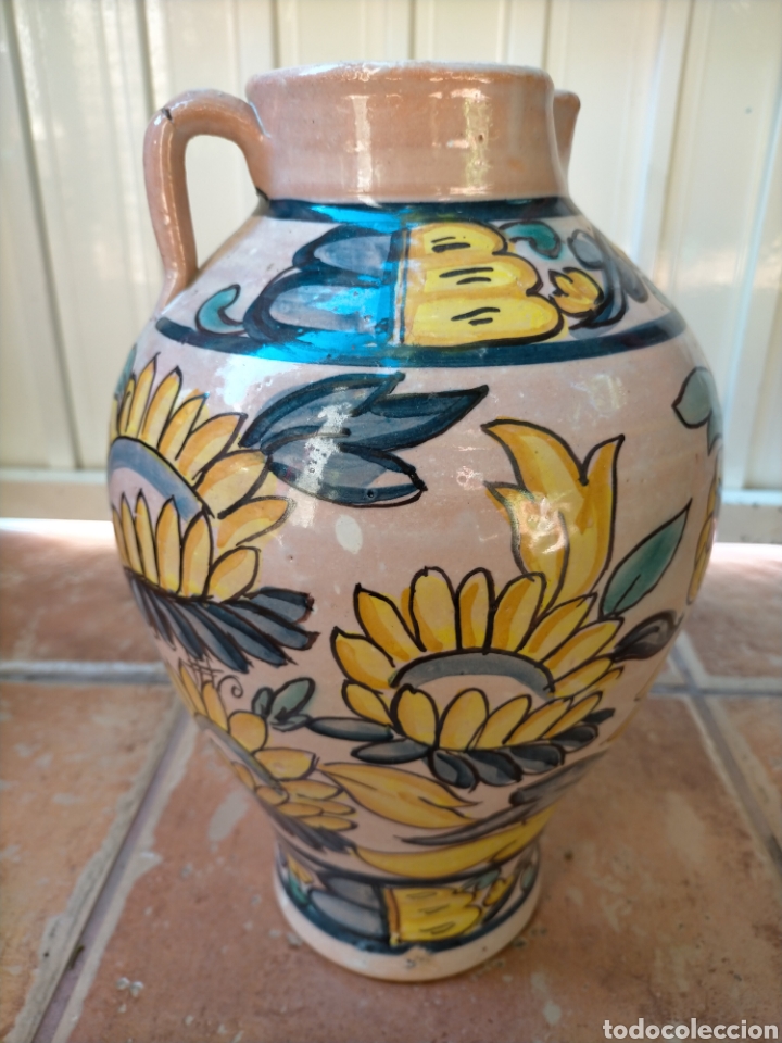 Antig&uuml;edades: ANTIGUO JARRON DE CERAMICA - Foto 3