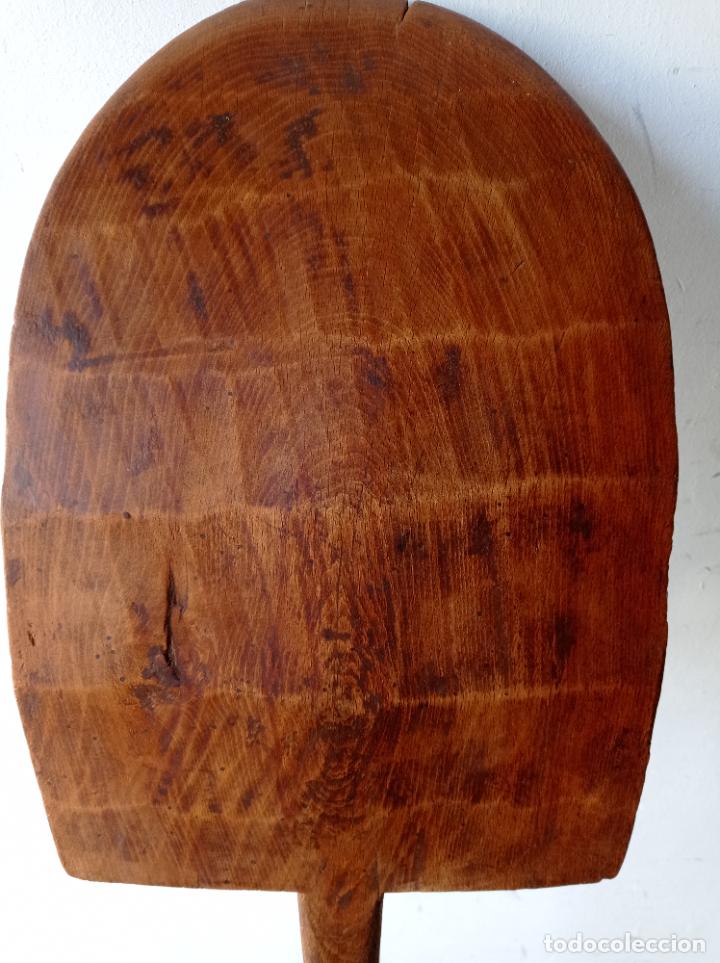 Antig&uuml;edades: ANTIGUA PALA DE MADERA DE CASTA&Ntilde;O - Foto 4