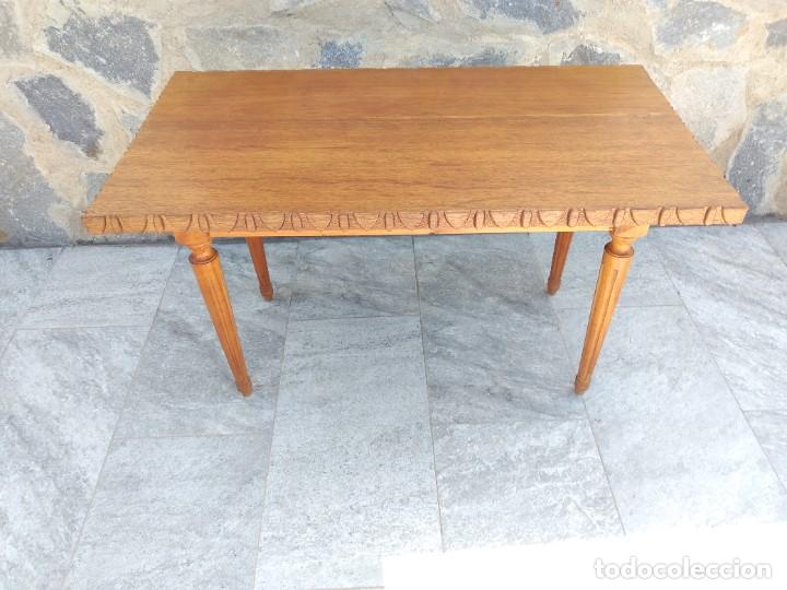 Antig&uuml;edades: Preciosa mesa de madera de roble. mesa de centro. - Foto 1