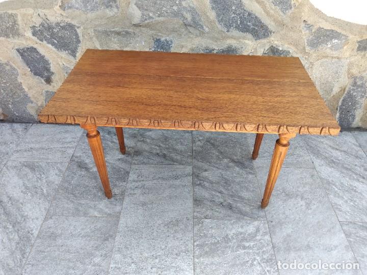 Antig&uuml;edades: Preciosa mesa de madera de roble. mesa de centro. - Foto 3