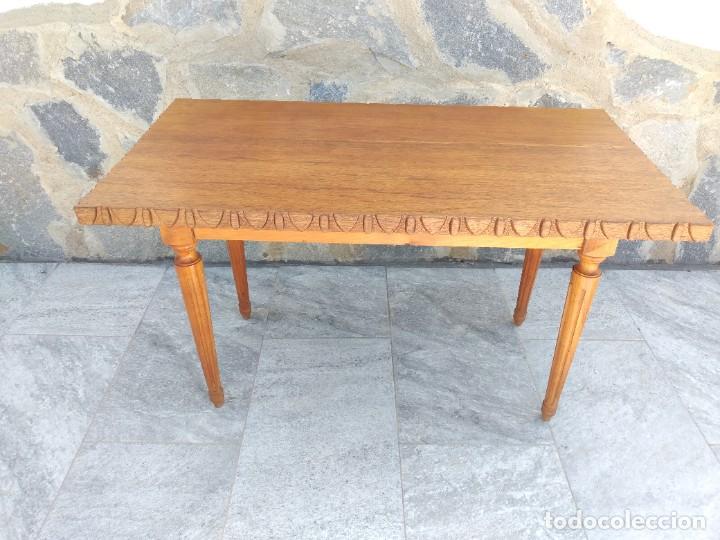 Antig&uuml;edades: Preciosa mesa de madera de roble. mesa de centro. - Foto 4