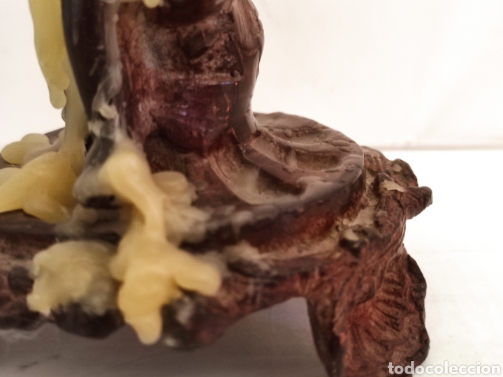 Antig&uuml;edades: Decorativo candelero con putto - Foto 10