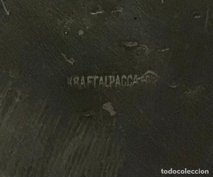Antig&uuml;edades: PLATITO DE ALPACA, A&Ntilde;OS 30 - Foto 3