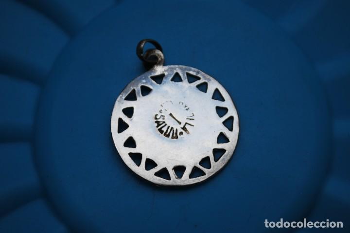 Antig&uuml;edades: ANTIGUO MEDALL&Oacute;N EN PLATA - Foto 3