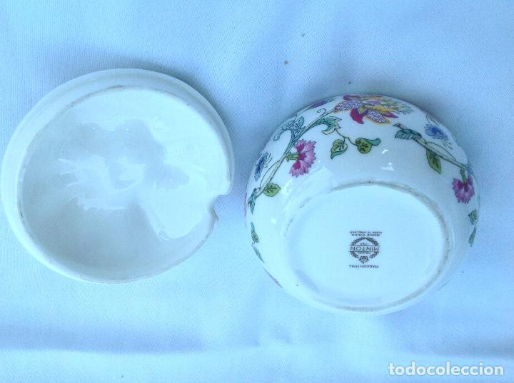 Antig&uuml;edades: Azucarero de loza Minton - Foto 3