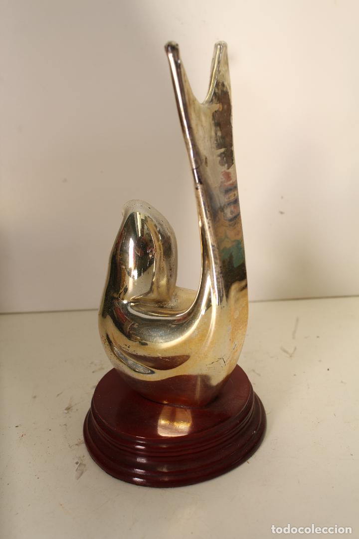 Antig&uuml;edades: figura paloma plateada - Foto 2