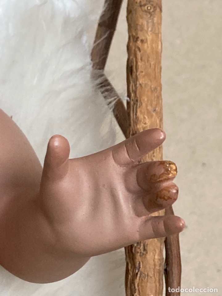 Antig&uuml;edades: Ni&ntilde;o Jes&uacute;s antiguo con cuna - Foto 5