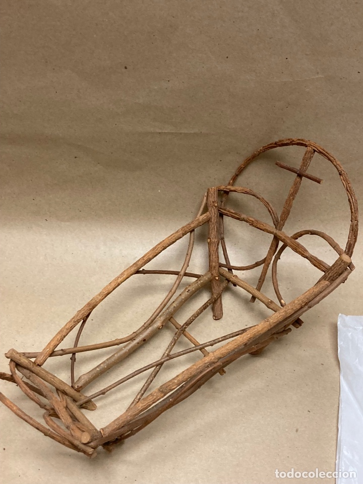Antig&uuml;edades: Ni&ntilde;o Jes&uacute;s antiguo con cuna - Foto 7