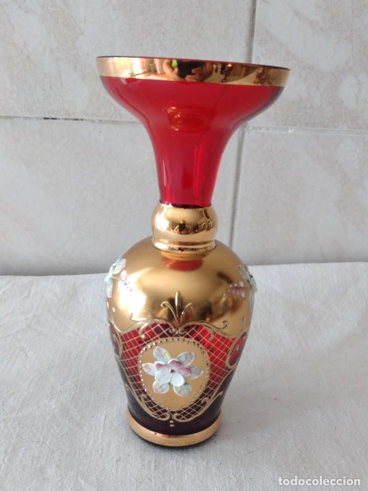 preciosa jarra cristal de murano - medida 12 cm - Compra venta en  todocoleccion