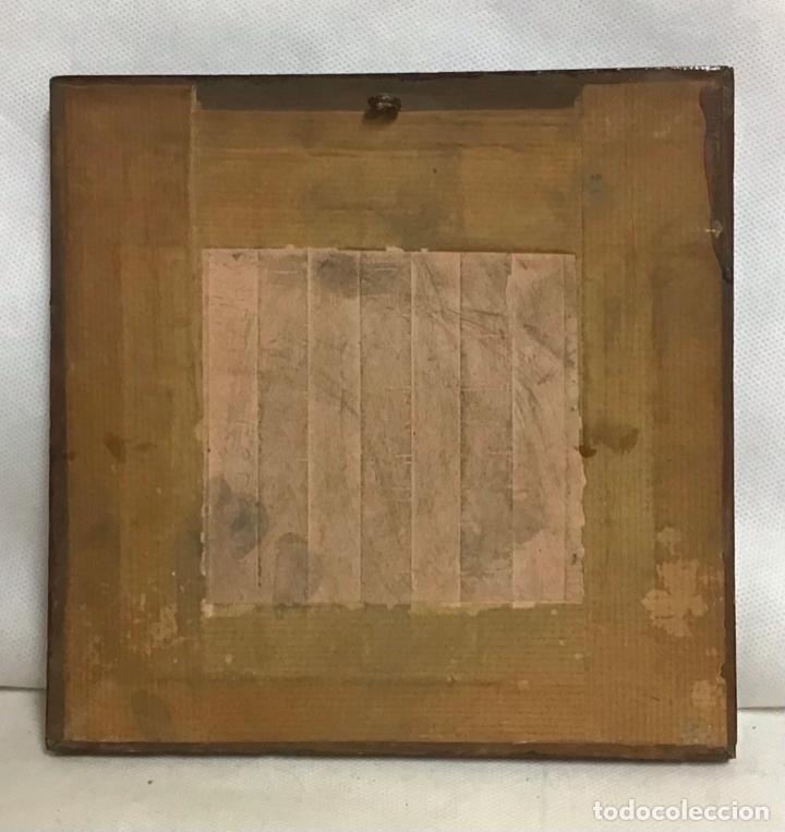 Antig&uuml;edades: AZULEJO POLICROMADO DE ONDA - Foto 3