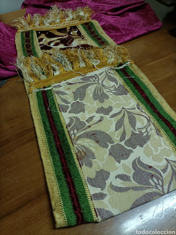 Antig&uuml;edades: Alfombrilla para mesa. 105 x 29 cms - Foto 4