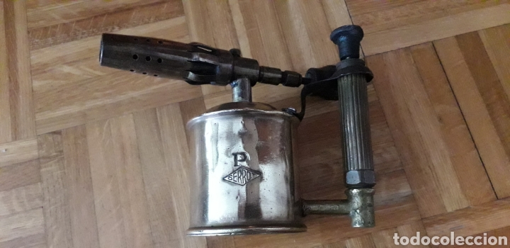 Antig&uuml;edades: Candileja de soldador - Foto 1