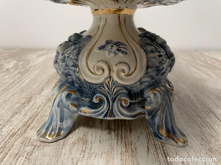 Antig&uuml;edades: ANTIGUO CENTRO DE MESA DE CERAMICA CAPODIMONTE - Foto 12