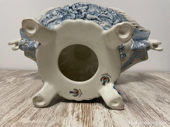 Antig&uuml;edades: ANTIGUO CENTRO DE MESA DE CERAMICA CAPODIMONTE - Foto 19