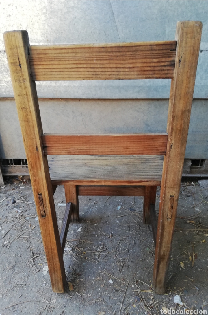 Antig&uuml;edades: SILLA PEQUE&Ntilde;A O TABURETE - Foto 3