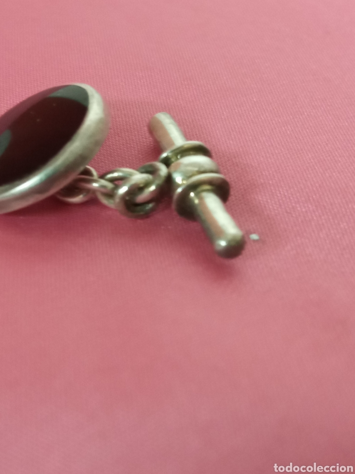 Antig&uuml;edades: Gemelos plata y onix + - Foto 2