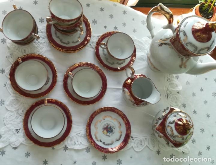 Antig&uuml;edades: Juego caf&eacute; porcelana - Foto 1
