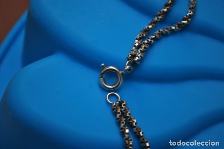 Antig&uuml;edades: Elegante Collar en plata de ley . 18 gr. - Foto 2
