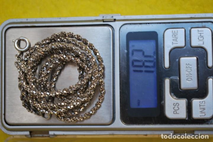 Antig&uuml;edades: Elegante Collar en plata de ley . 18 gr. - Foto 4
