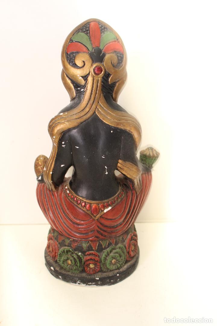 Antig&uuml;edades: figura de diosa hind&uacute; - Foto 3
