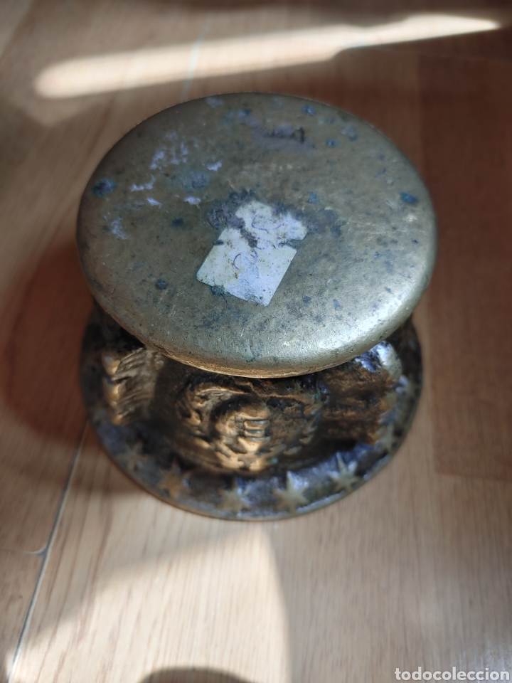 Antig&uuml;edades: Almirez de bronce - Foto 5