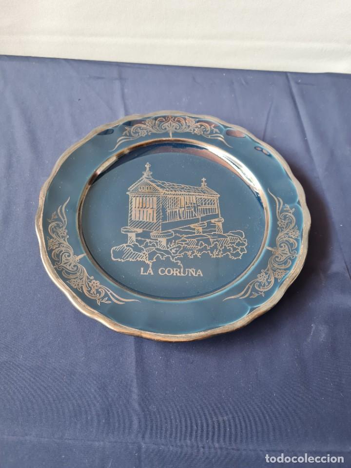 Antig&uuml;edades: PLATO CERAMICA A CORU&Ntilde;A - Foto 1