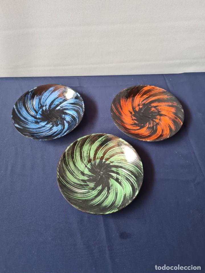Antig&uuml;edades: CASTRO SARGADELOS 3 PLATOS CAFE(13 cms) - Foto 1