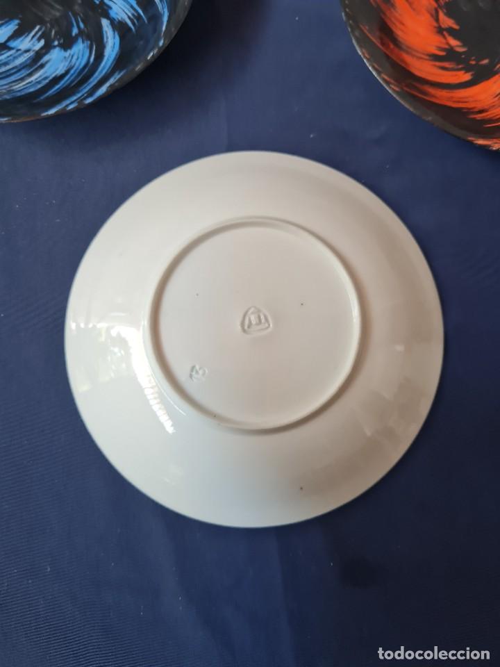 Antig&uuml;edades: CASTRO SARGADELOS 3 PLATOS CAFE(13 cms) - Foto 3