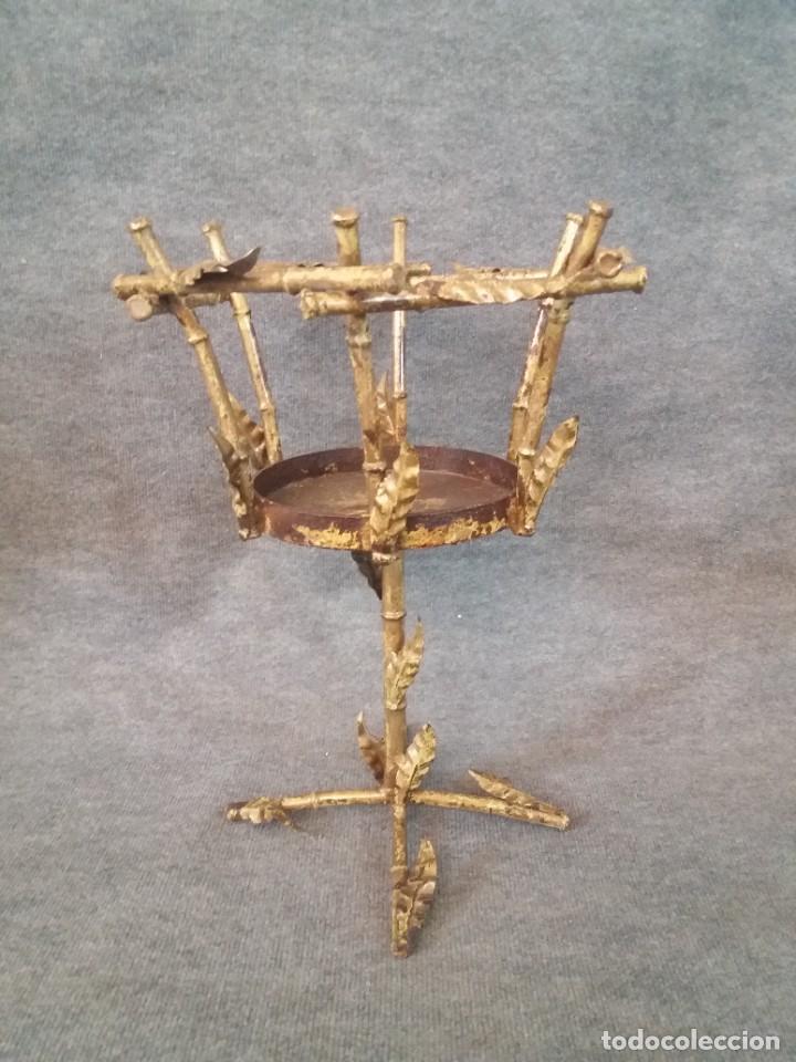 Antig&uuml;edades: PRECIOSO MACETERO RUSTICO DE FORJA - Foto 1