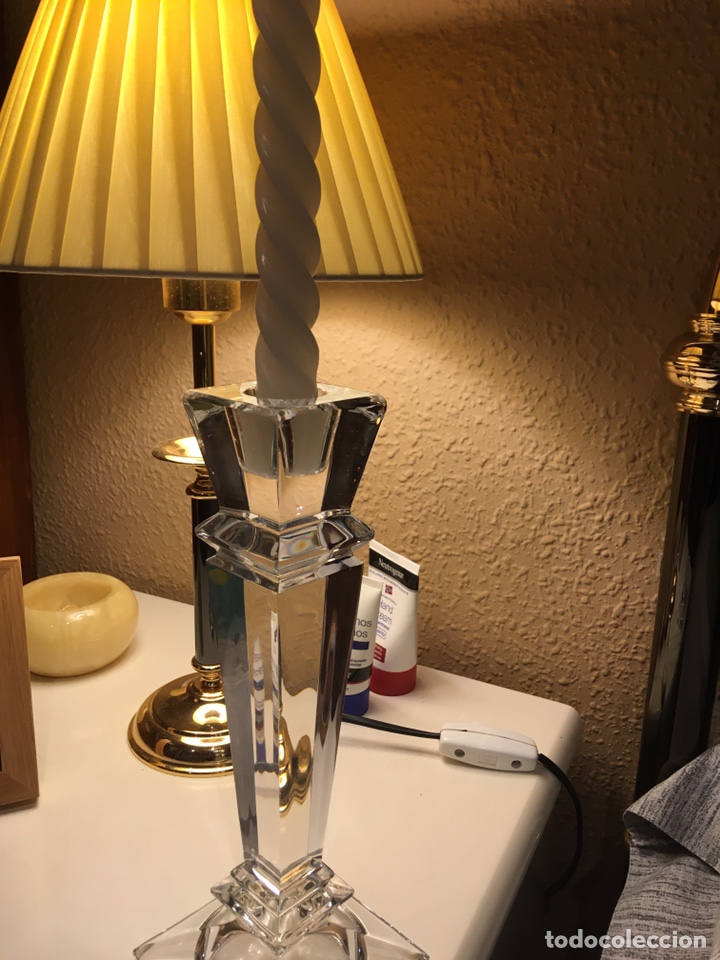 Antig&uuml;edades: Candelabro de cristal - Foto 4