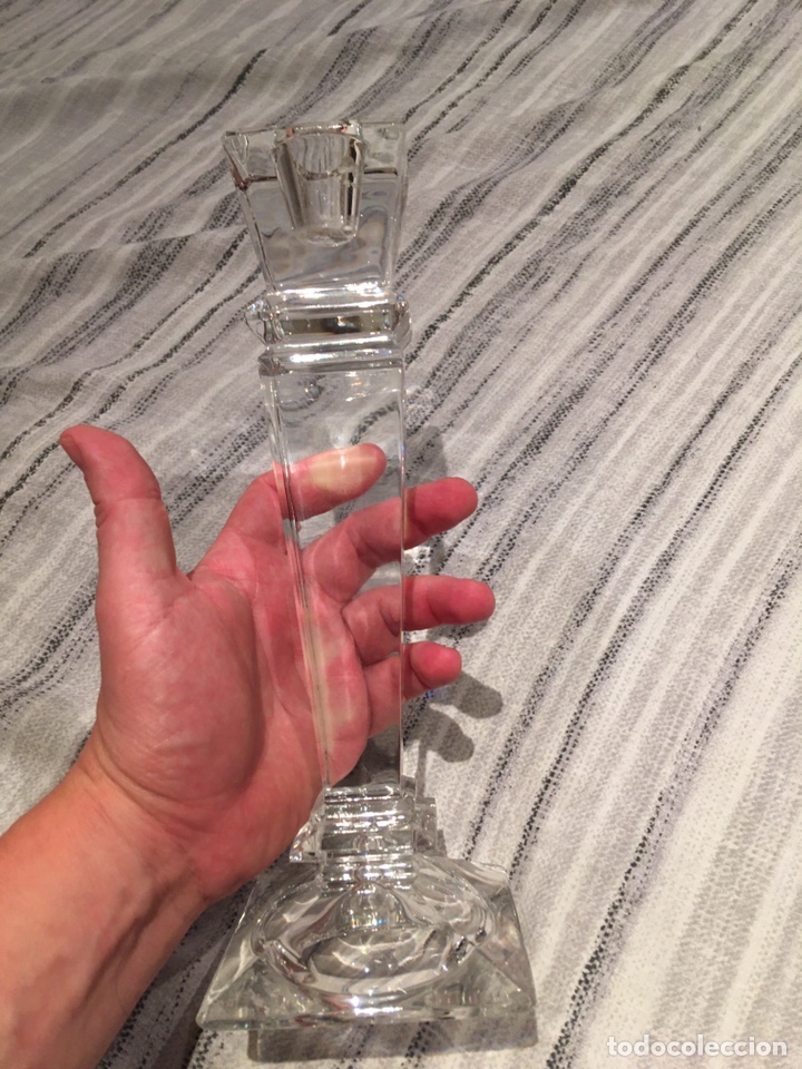 Antig&uuml;edades: Candelabro de cristal - Foto 1