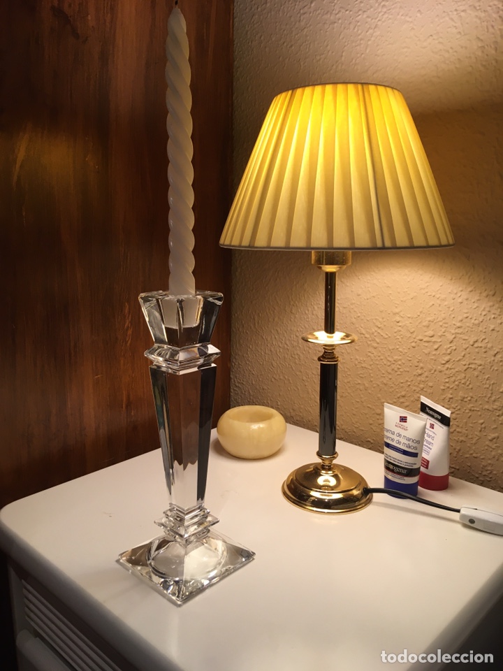 Antig&uuml;edades: Candelabro de cristal - Foto 2