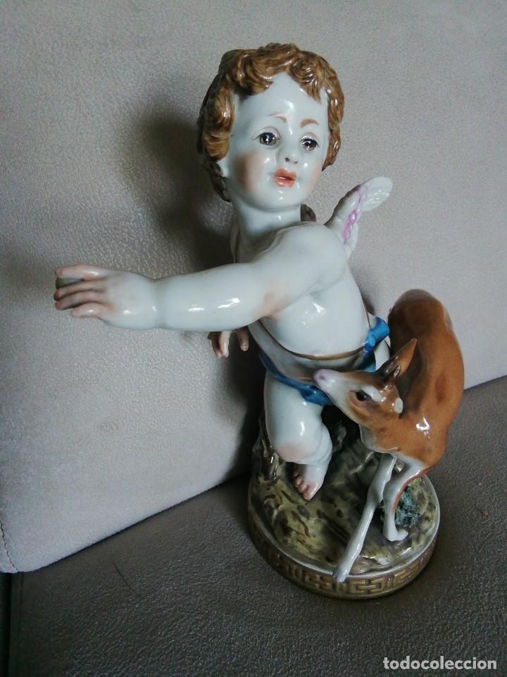 Antig&uuml;edades: *&Agrave;NGEL . ALGORA.. 24CM (Rf:B/a*) - Foto 1