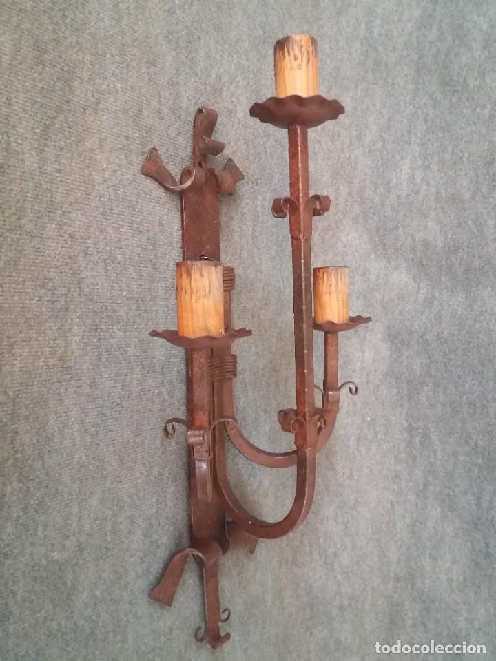 Antig&uuml;edades: GRAN APLIQUE RUSTICO (ELECTRICO ) - Foto 2
