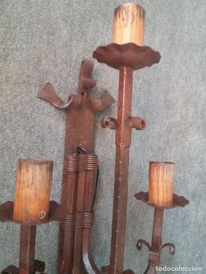 Antig&uuml;edades: GRAN APLIQUE RUSTICO (ELECTRICO ) - Foto 3