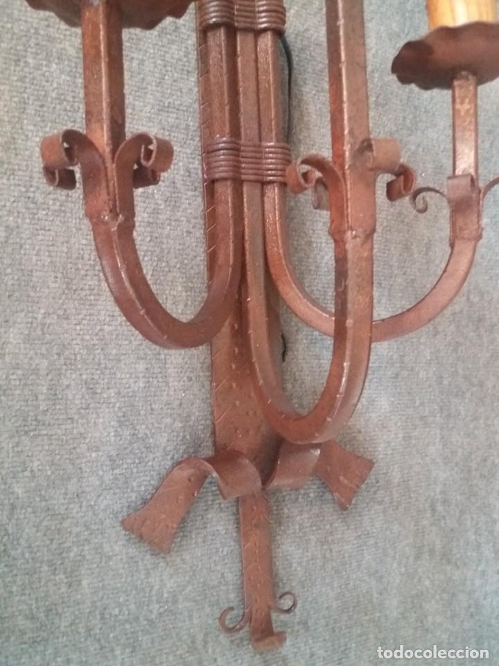 Antig&uuml;edades: GRAN APLIQUE RUSTICO (ELECTRICO ) - Foto 4