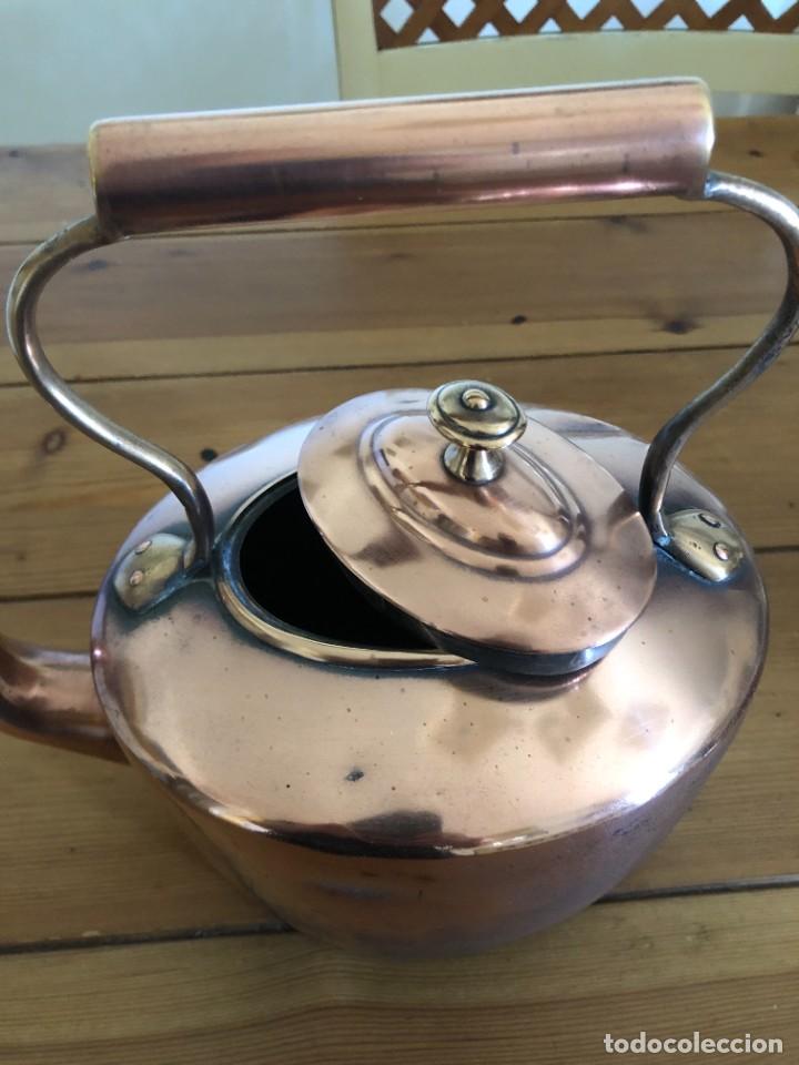 Antig&uuml;edades: TETERA INGLESA COBRE KETTLE - Foto 2