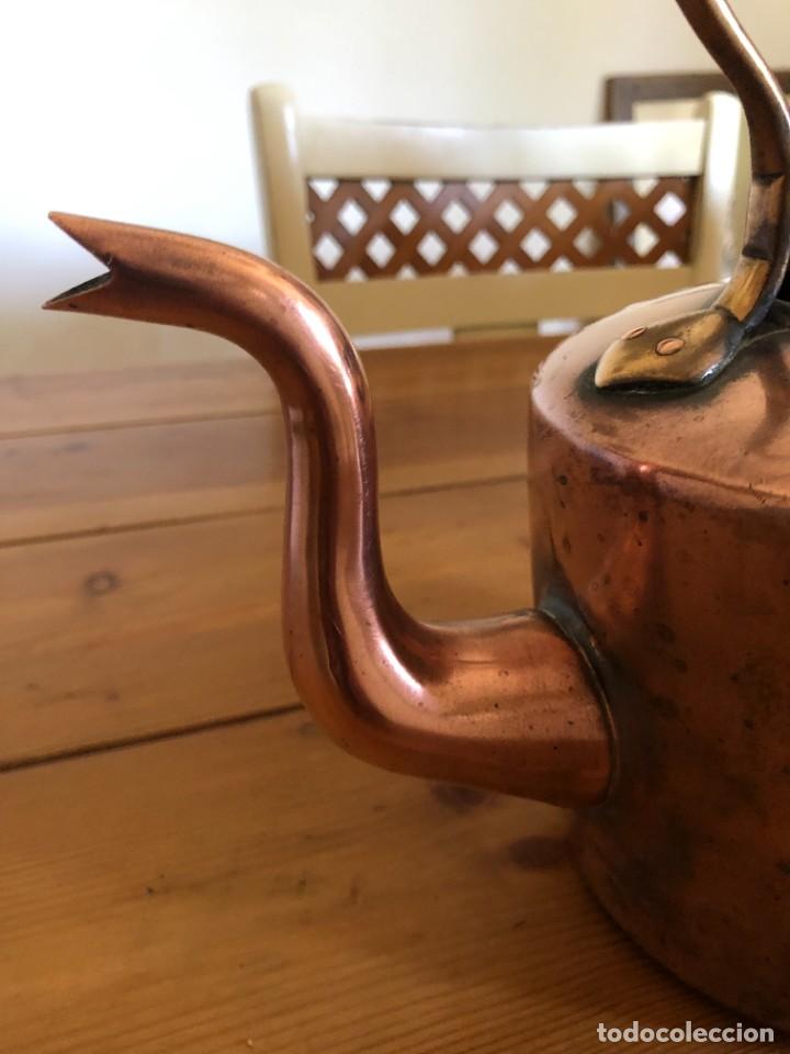 Antig&uuml;edades: TETERA INGLESA COBRE KETTLE - Foto 3