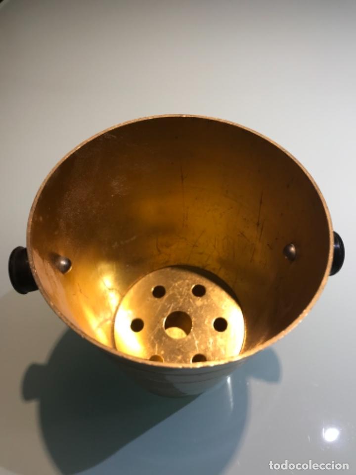 Antig&uuml;edades: Cubitera aluminio anodizado - Foto 2
