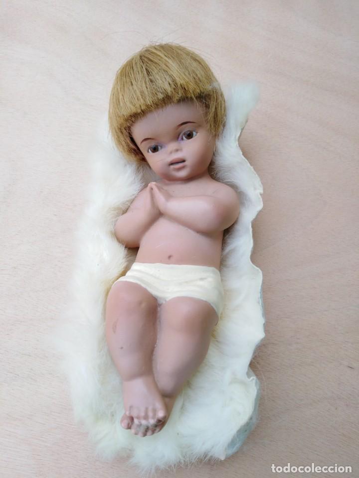 Antig&uuml;edades: Ni&ntilde;o Jes&uacute;s - escayola - Foto 1