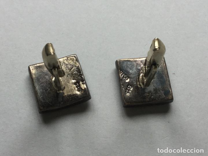 Antig&uuml;edades: GEMELOS DE PLATA 925 Y MADREPERLA - Foto 2