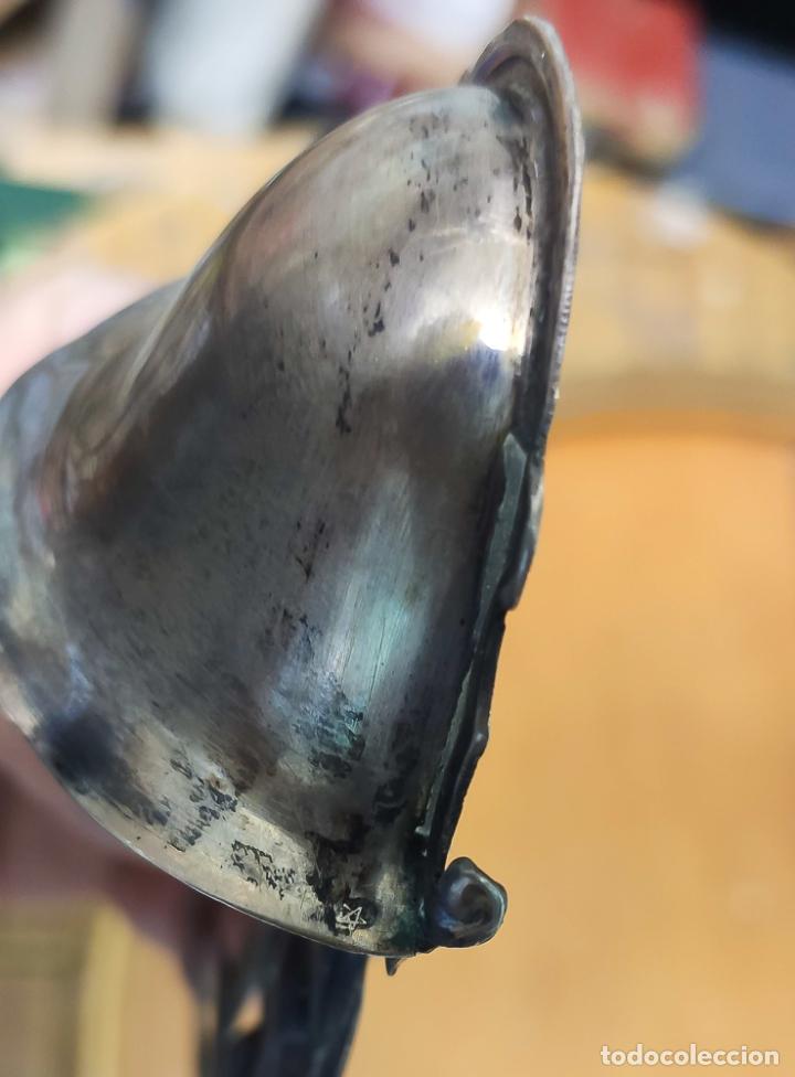 Antig&uuml;edades: ANTIGUA BENDITERA DE PLATA DE LEY - Foto 4