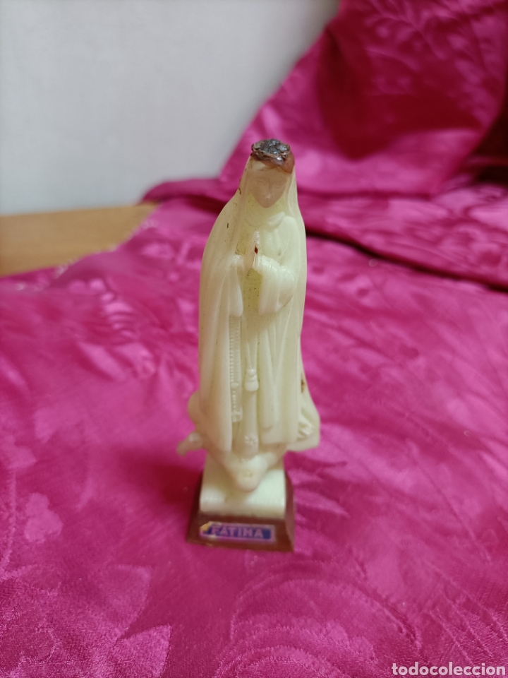 Antig&uuml;edades: Virgen de F&aacute;tima. 11 cms - Foto 1