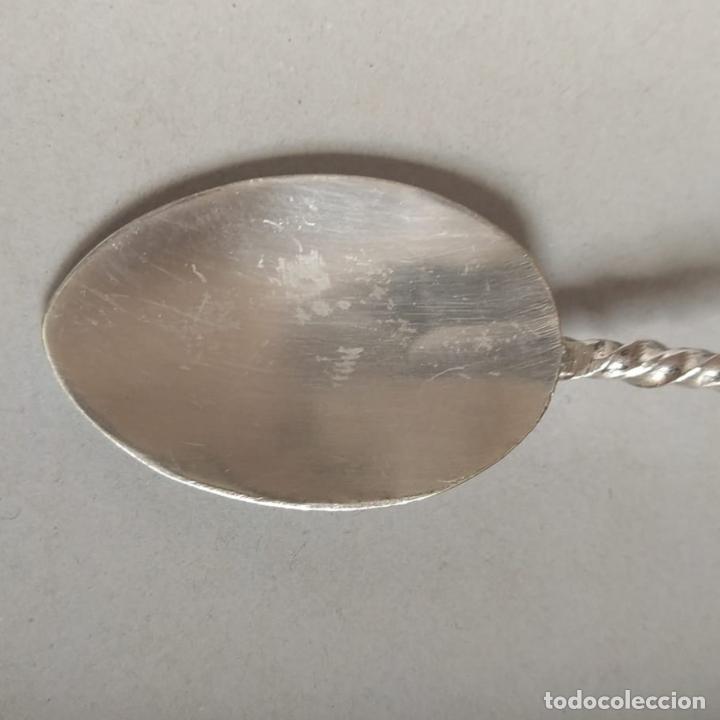 Antig&uuml;edades: Cuchara para c&oacute;ctel ba&ntilde;o - Foto 3
