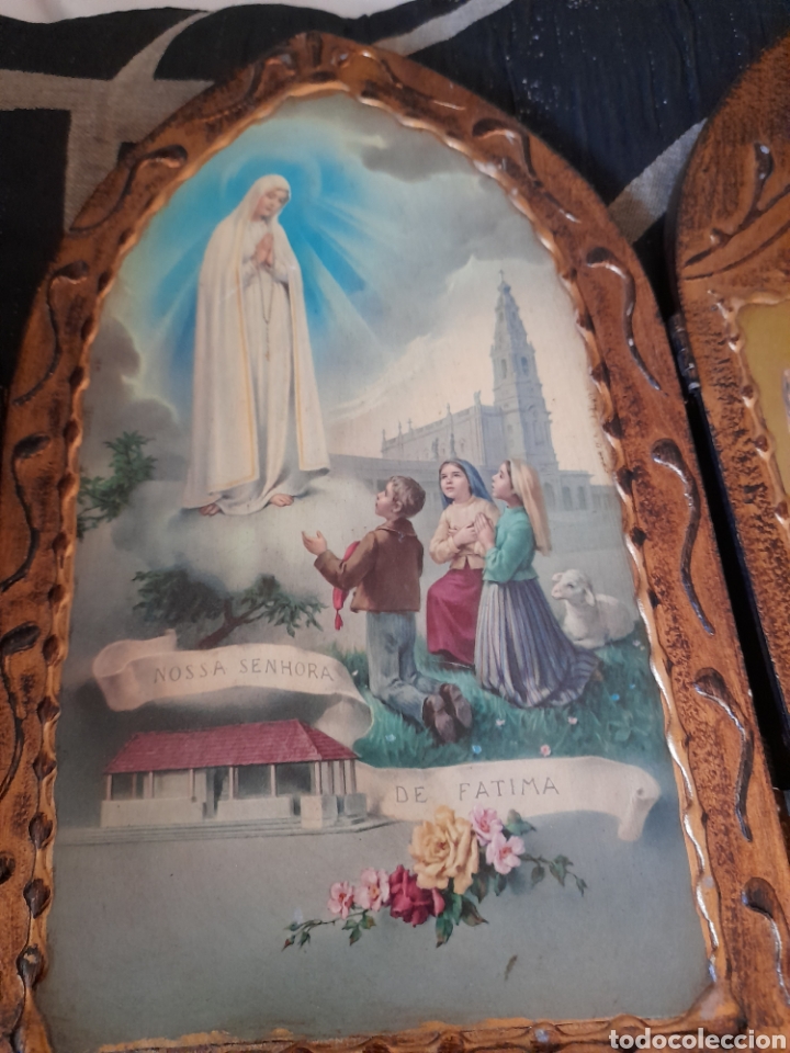 Antig&uuml;edades: Antiguo retablo de Nuestra Se&ntilde;ora de F&aacute;tima - Foto 2