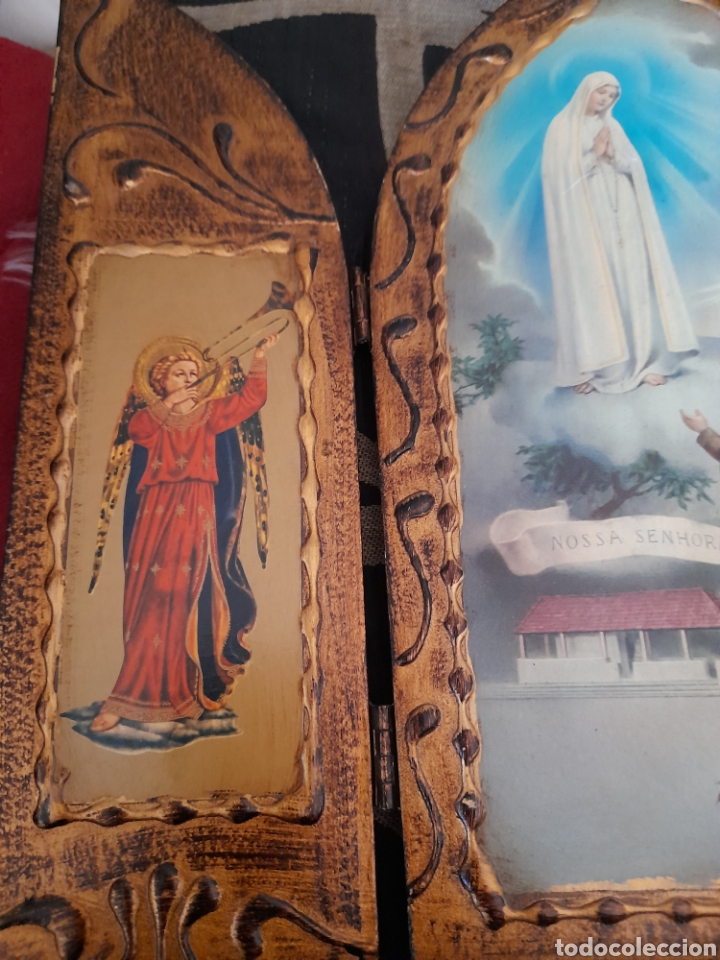 Antig&uuml;edades: Antiguo retablo de Nuestra Se&ntilde;ora de F&aacute;tima - Foto 5