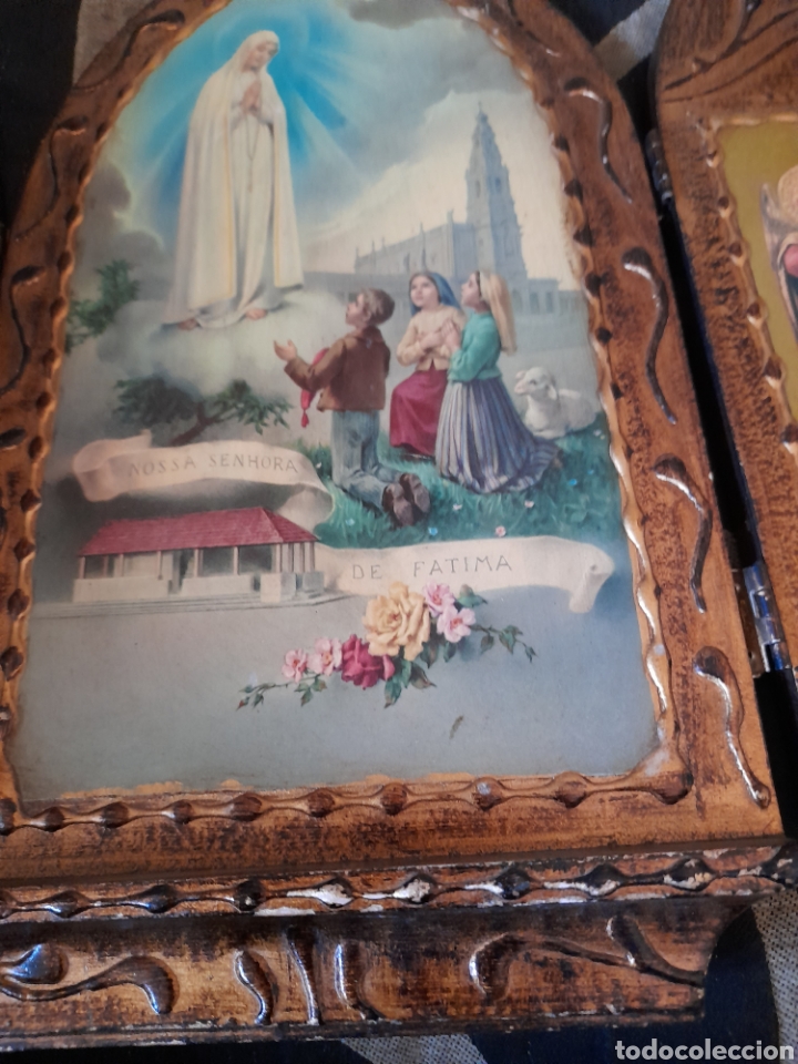 Antig&uuml;edades: Antiguo retablo de Nuestra Se&ntilde;ora de F&aacute;tima - Foto 7